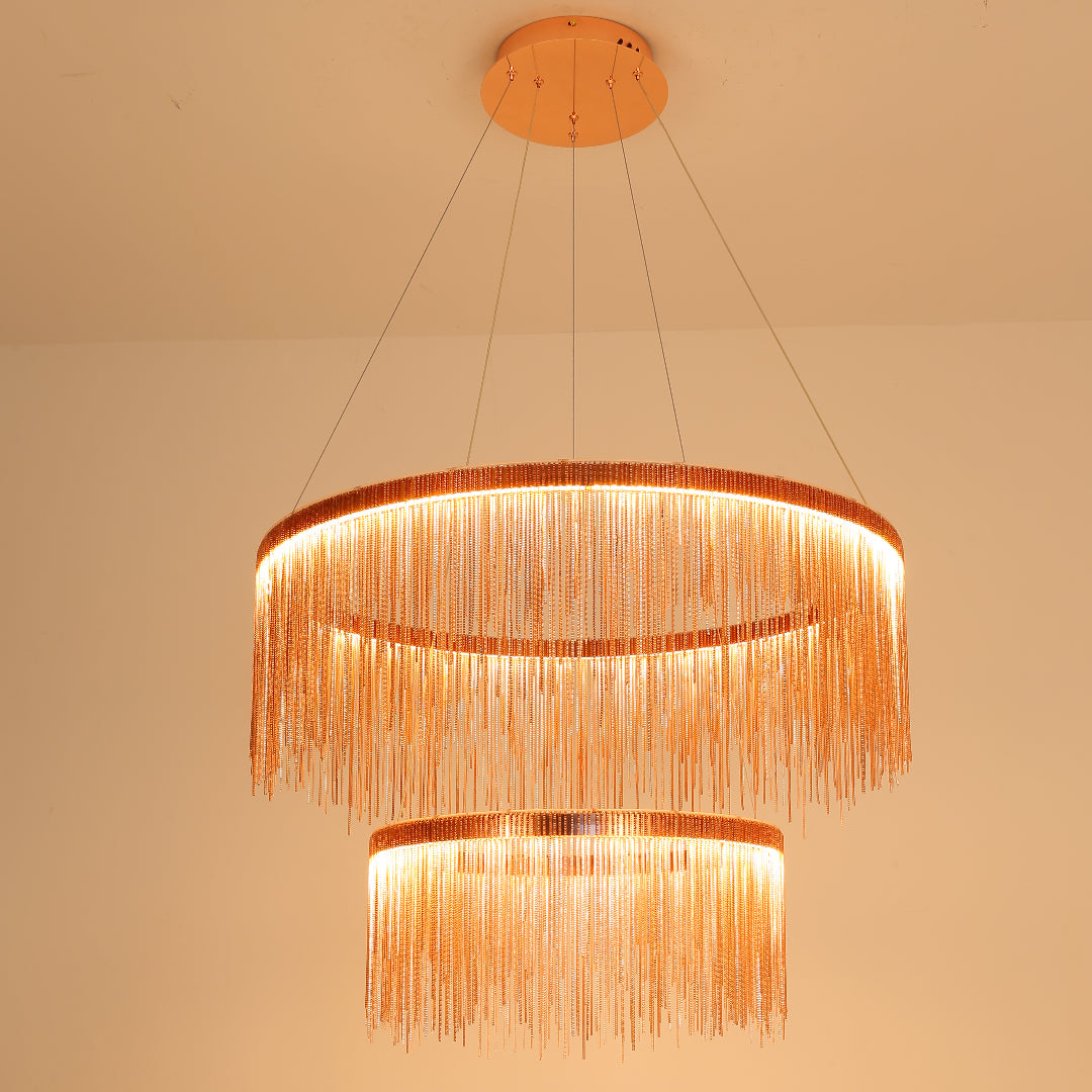 Galdenlark Metal Pendant Light-Moonnatur