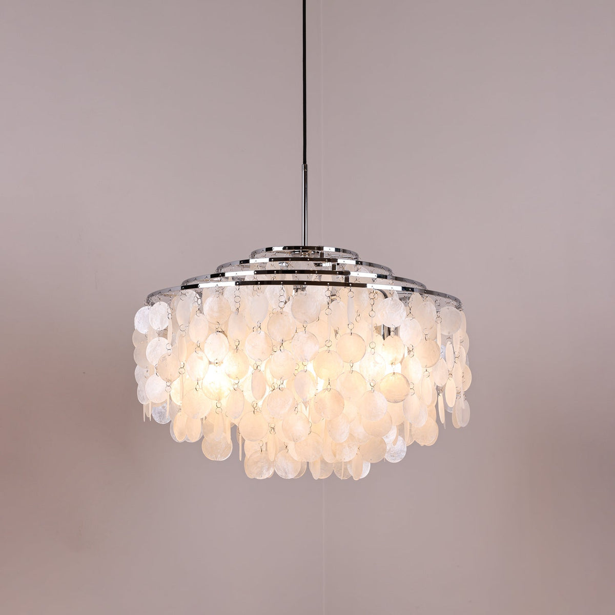 Ilmarelle Shell Chandelier-Moonnatur
