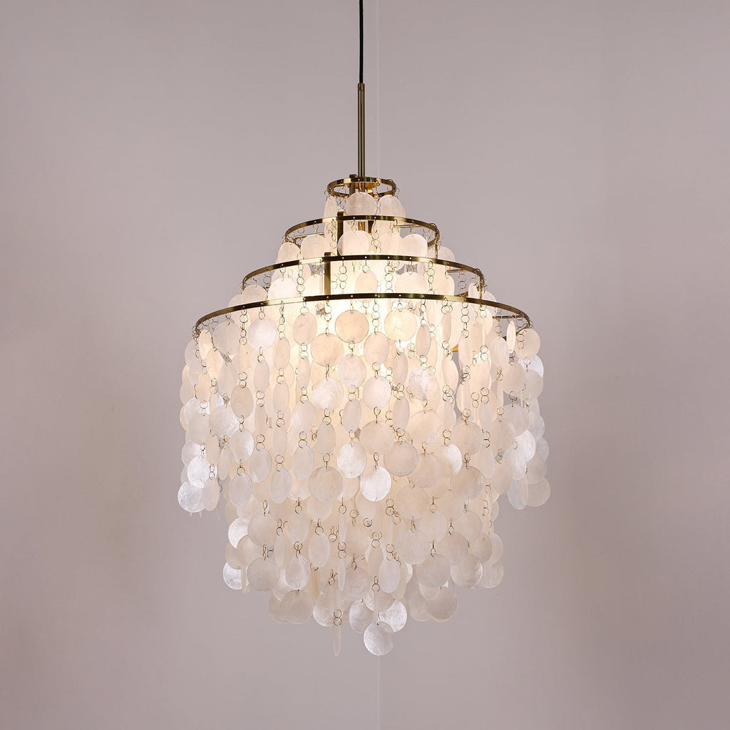 Ilmarelle Shell Chandelier-Moonnatur