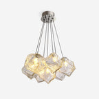 Dorrenlynne Glass Chandelier-Moonnatur