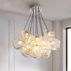 Dorrenlynne Glass Chandelier-Moonnatur