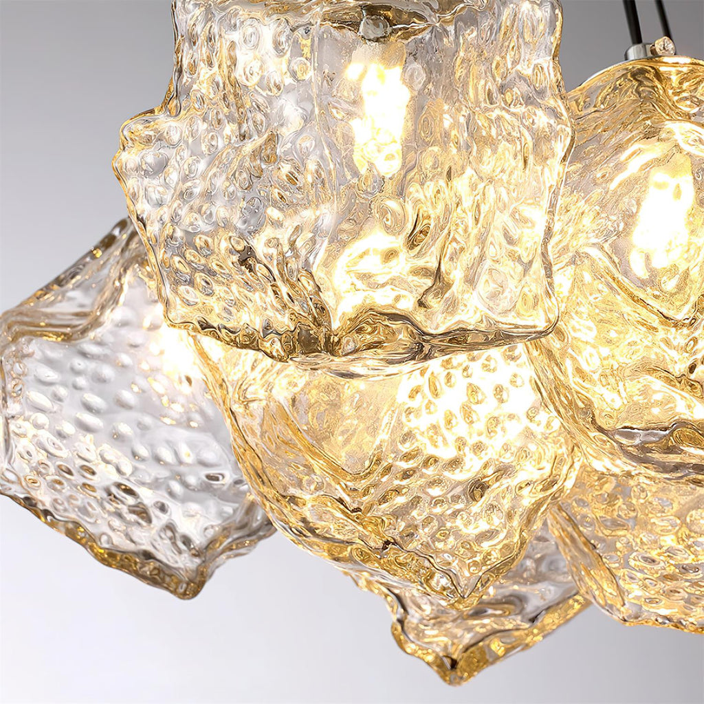 Dorrenlynne Glass Chandelier-Moonnatur