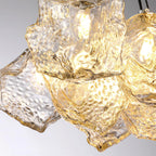 Dorrenlynne Glass Chandelier-Moonnatur