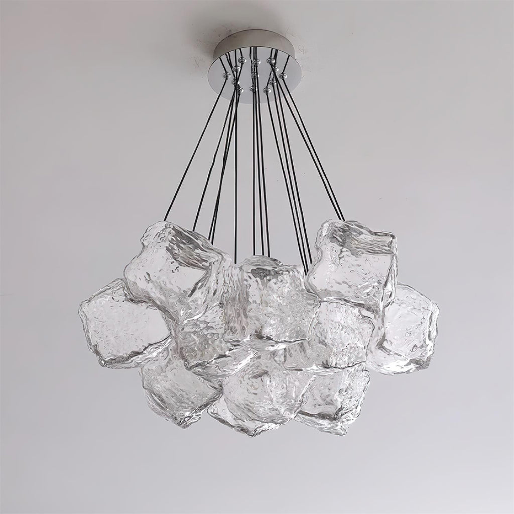 Dorrenlynne Glass Chandelier-Moonnatur