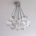 Dorrenlynne Glass Chandelier-Moonnatur