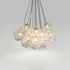 Dorrenlynne Glass Chandelier-Moonnatur