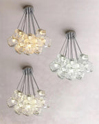 Dorrenlynne Glass Chandelier-Moonnatur