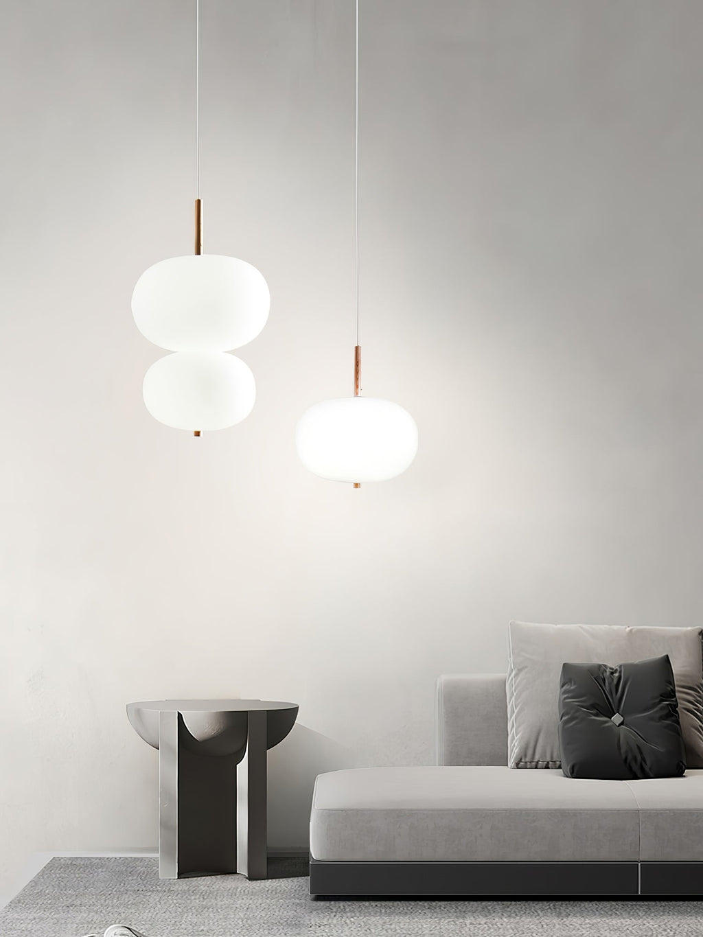 Wrenora Glass Pendant Light-Moonnatur