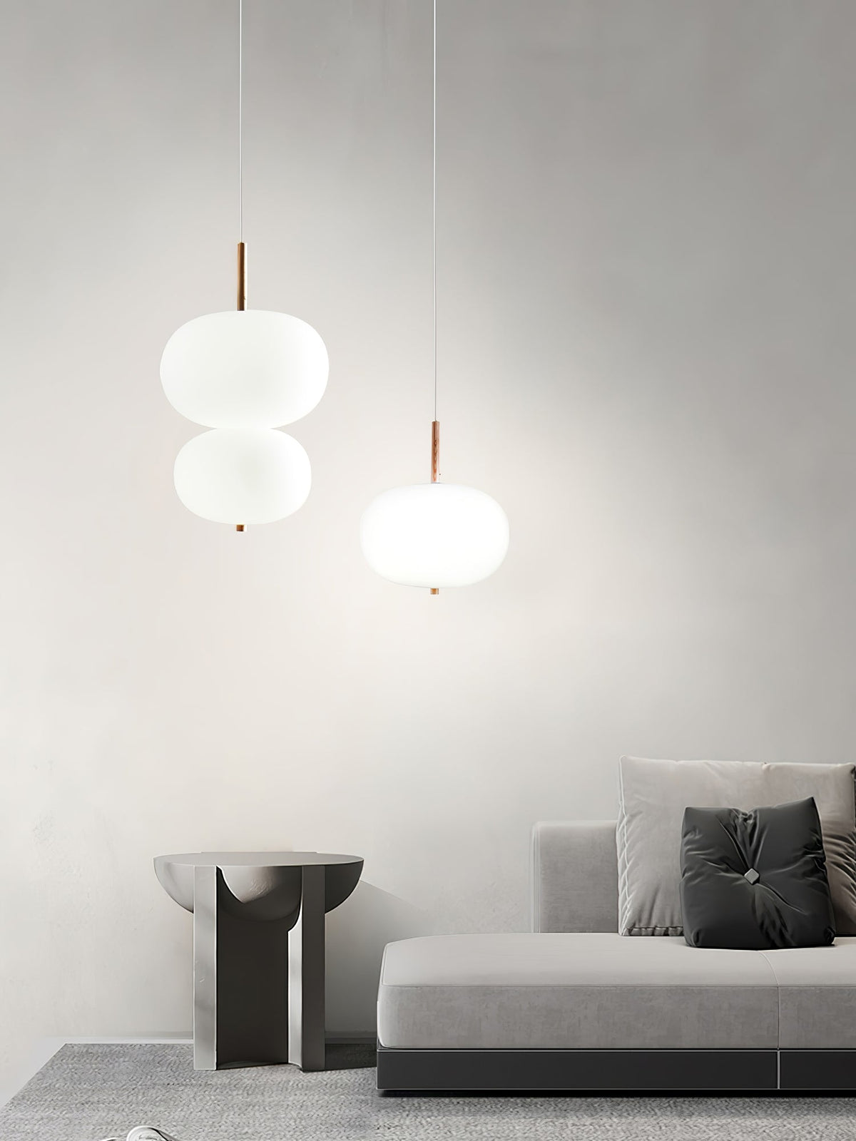 Wrenora Glass Pendant Light-Moonnatur