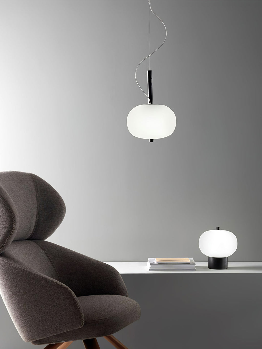 Wrenora Glass Pendant Light-Moonnatur
