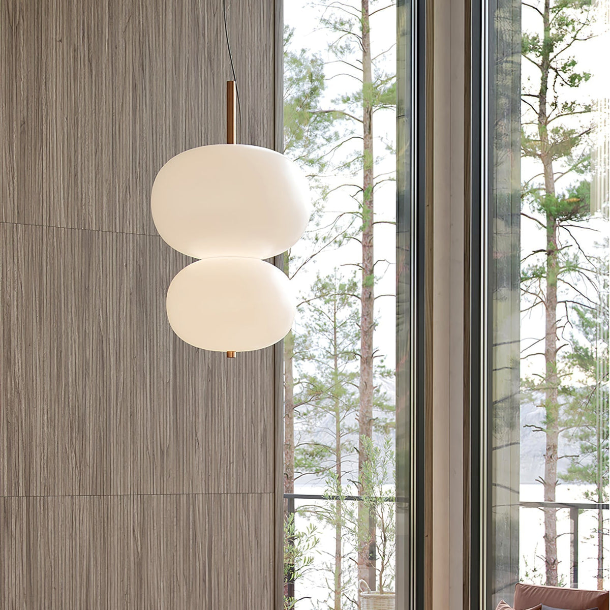 Wrenora Glass Pendant Light-Moonnatur