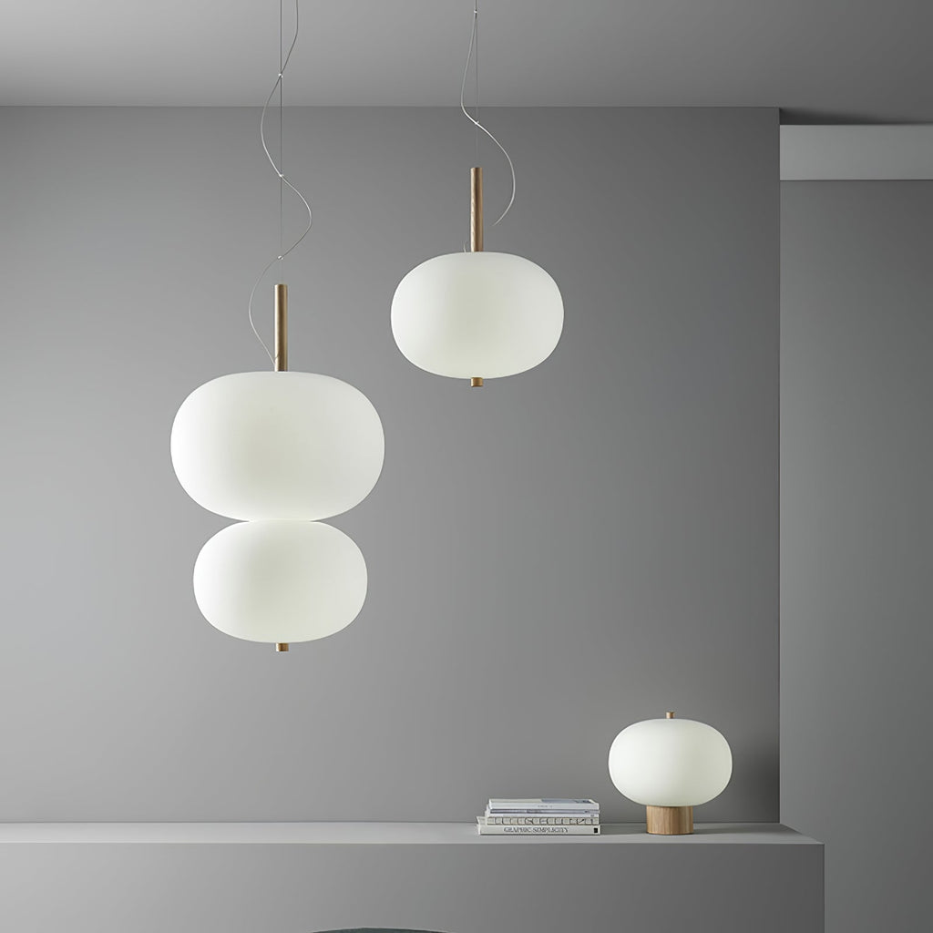 Wrenora Glass Pendant Light-Moonnatur