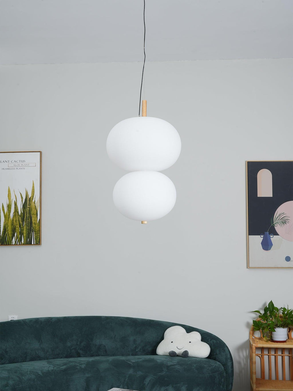 Wrenora Glass Pendant Light-Moonnatur