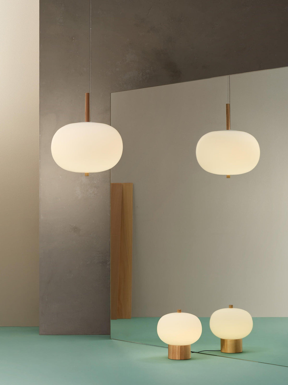 Wrenora Glass Pendant Light-Moonnatur
