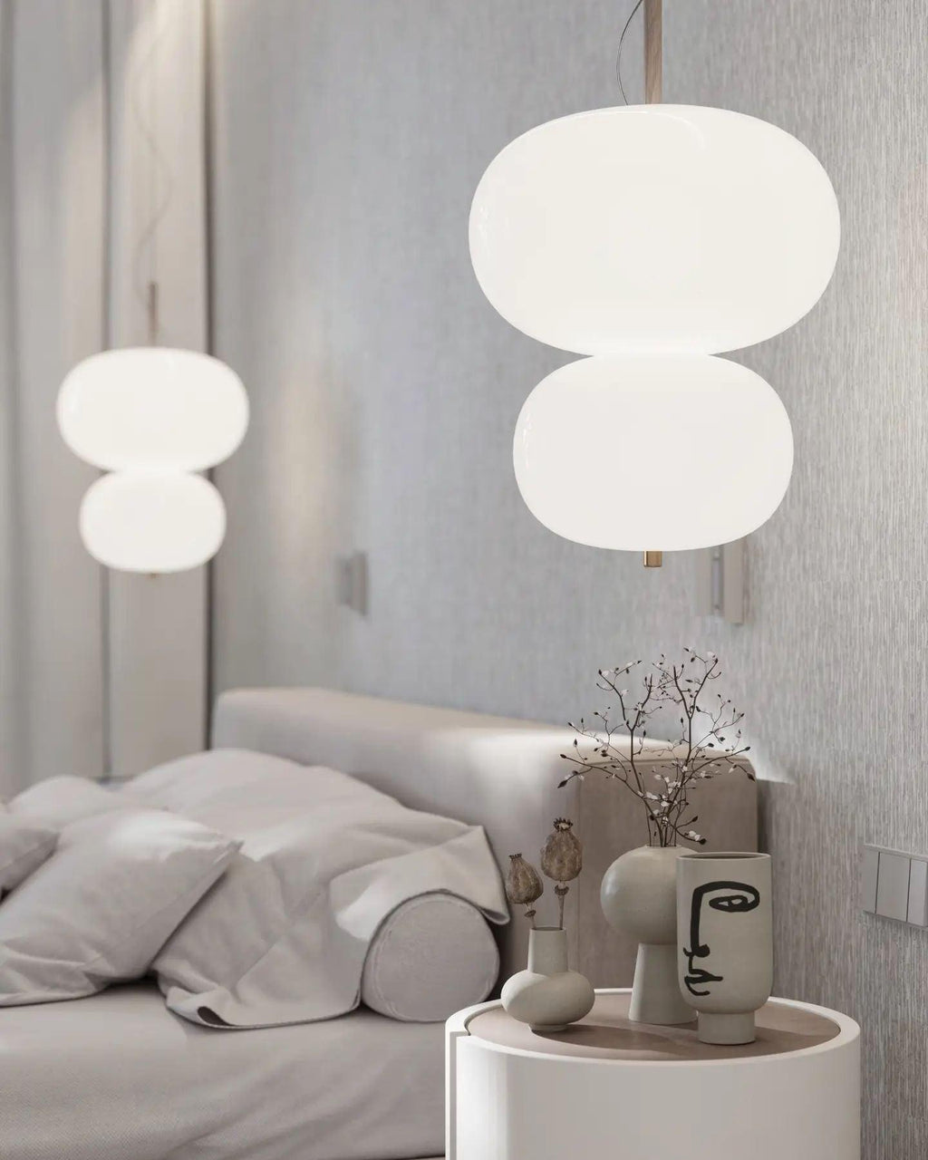 Wrenora Glass Pendant Light-Moonnatur