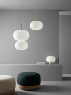 Wrenora Glass Pendant Light-Moonnatur