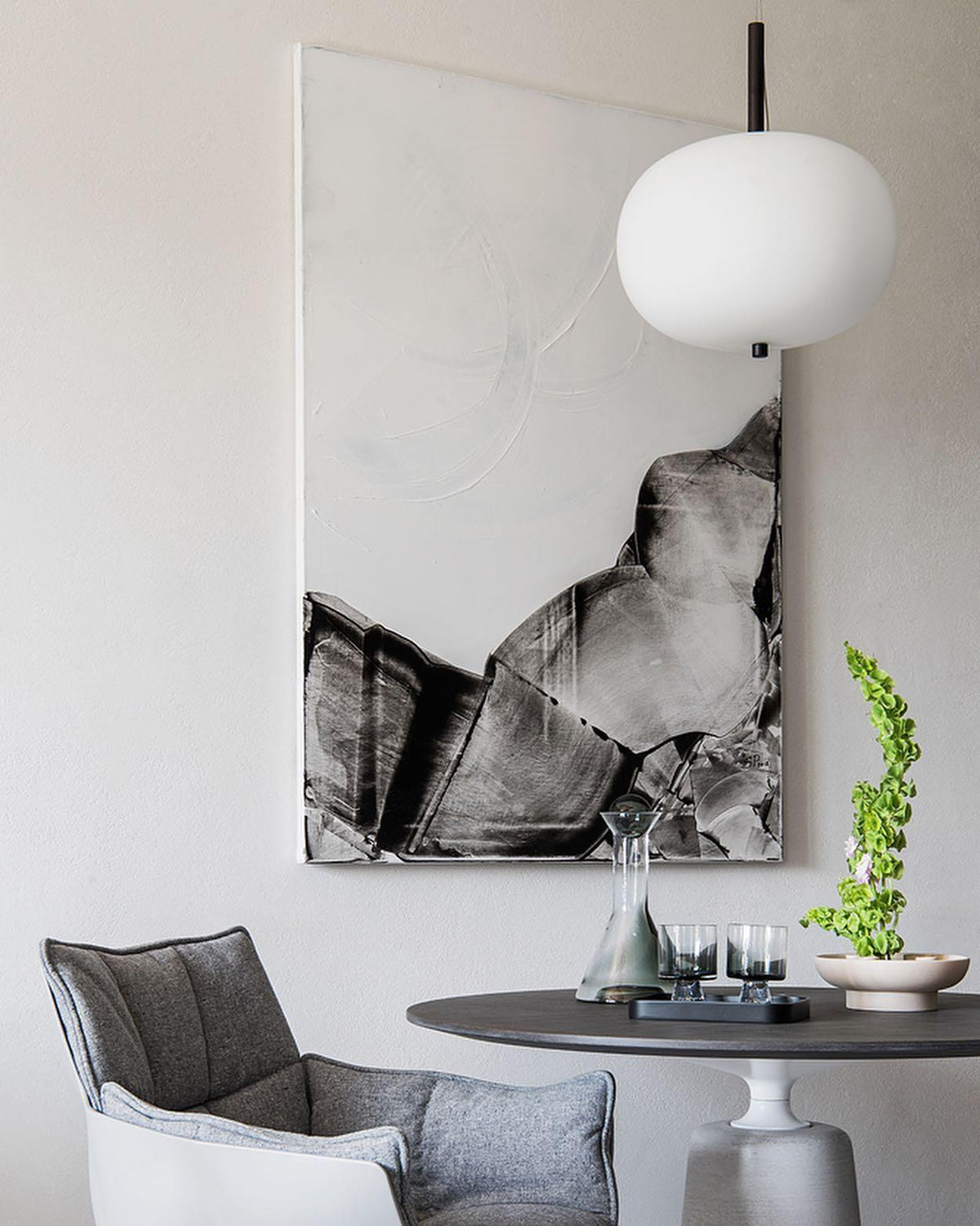 Wrenora Glass Pendant Light-Moonnatur