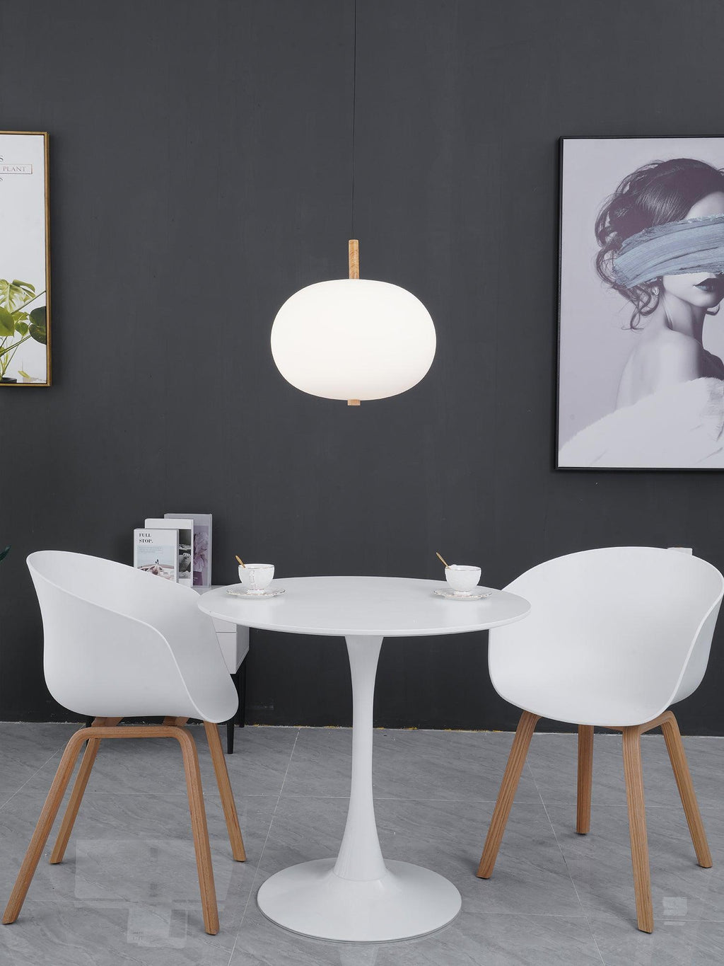 Wrenora Glass Pendant Light-Moonnatur