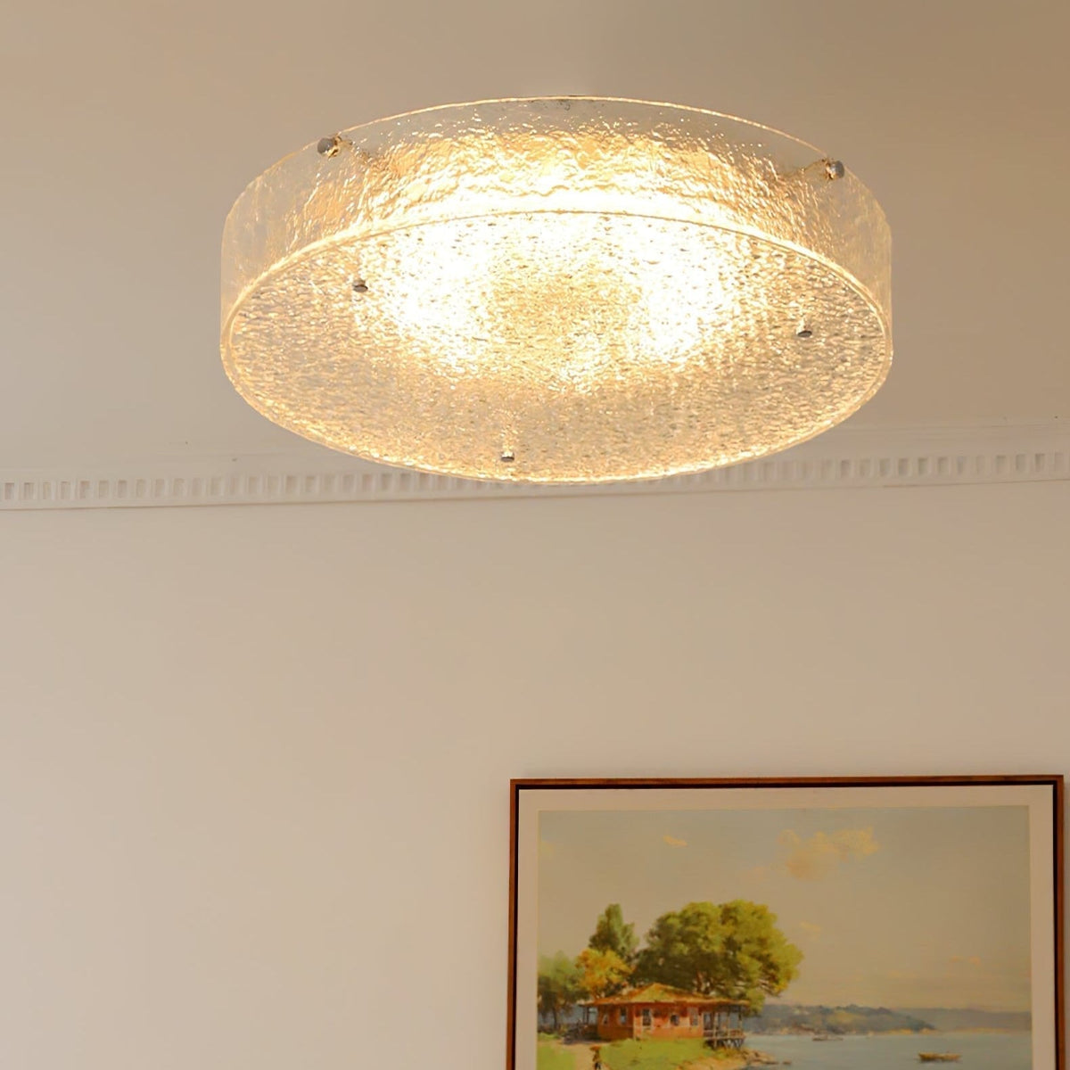 Larkara Acrylic Ceiling Light-Moonnatur