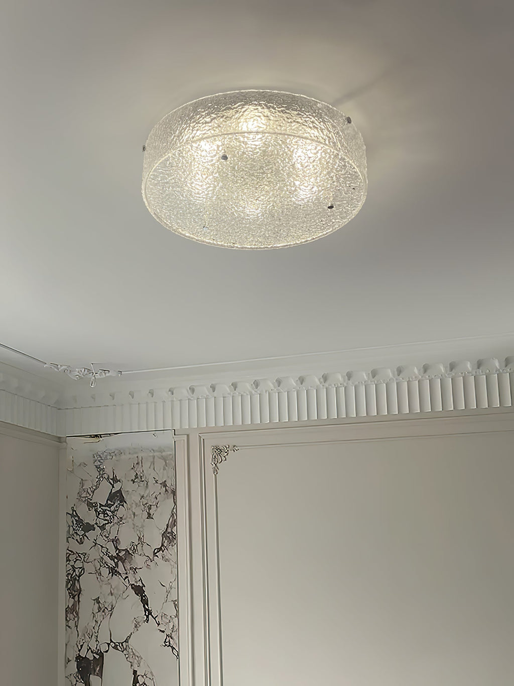 Larkara Acrylic Ceiling Light-Moonnatur