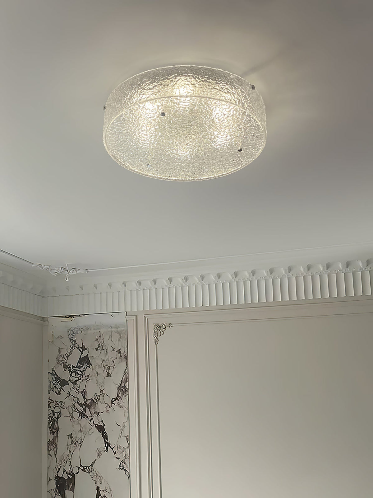 Larkara Acrylic Ceiling Light-Moonnatur