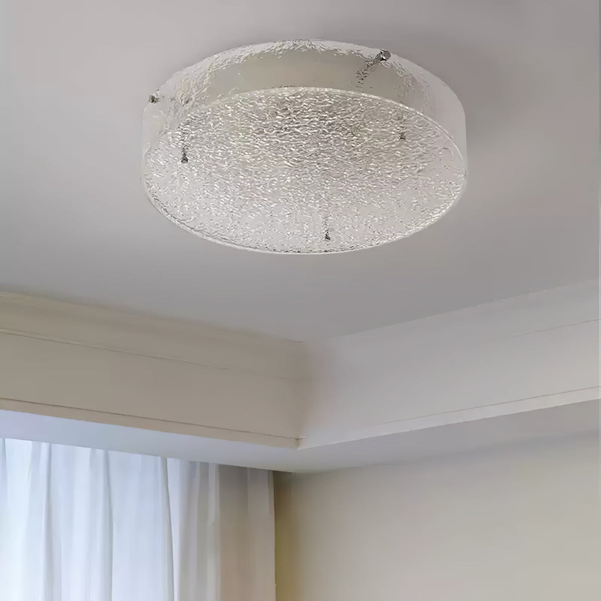 Larkara Acrylic Ceiling Light-Moonnatur