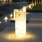 Ferrowelyn Imitation Marble Outdoor Light-Moonnatur