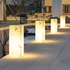 Ferrowelyn Imitation Marble Outdoor Light-Moonnatur