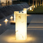 Ferrowelyn Imitation Marble Outdoor Light-Moonnatur