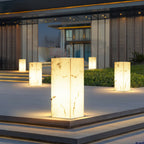 Ferrowelyn Imitation Marble Outdoor Light-Moonnatur