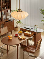Tovelle Silk Pendant Lamp-Moonnatur