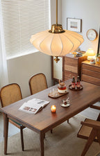 Tovelle Silk Pendant Lamp-Moonnatur