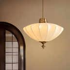 Tovelle Silk Pendant Lamp-Moonnatur