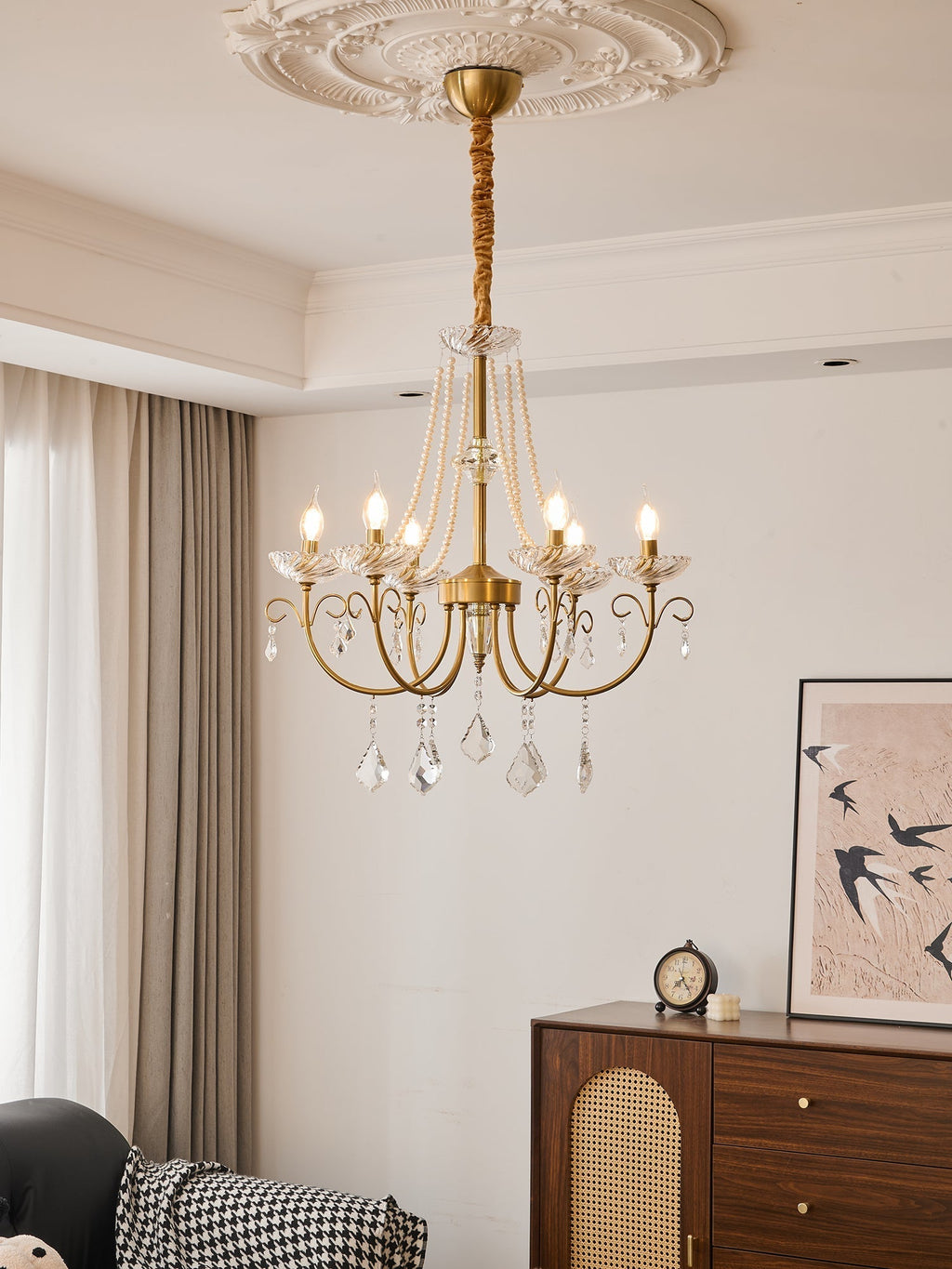 Yardeniel Crystal Chandelier-Moonnatur