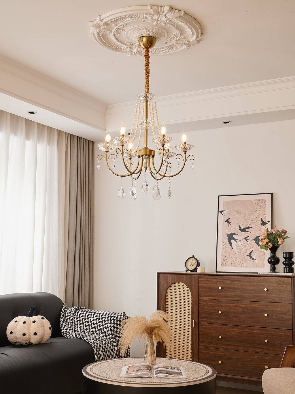 Yardeniel Crystal Chandelier-Moonnatur