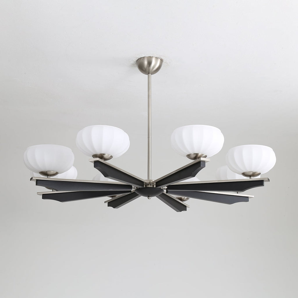 Sernora Wood Chandelier-Moonnatur