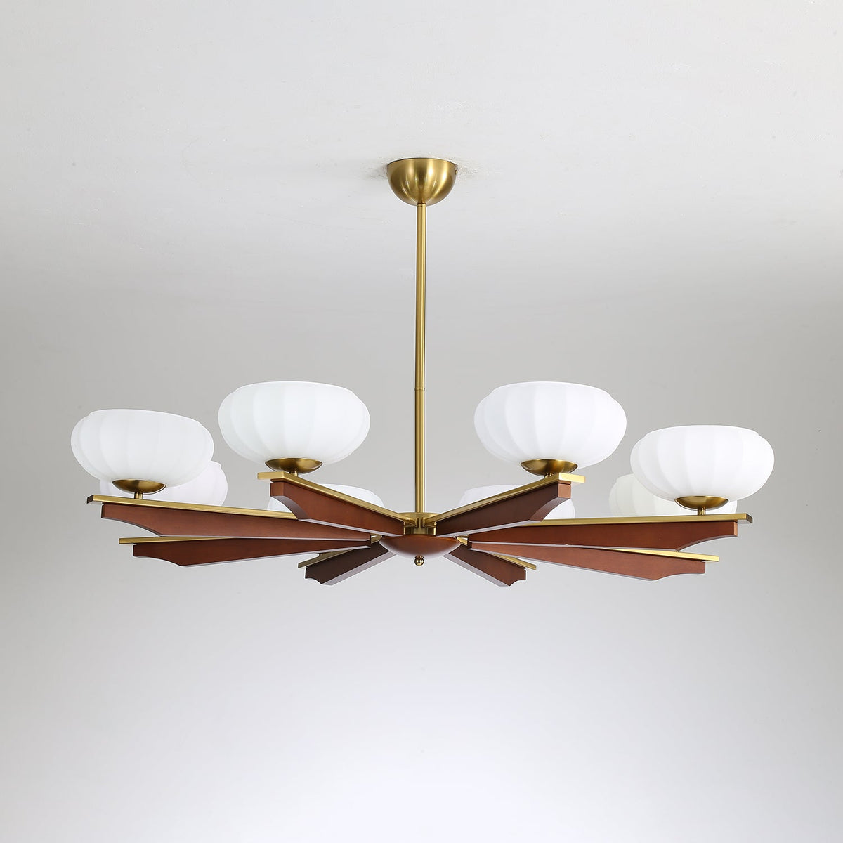Sernora Wood Chandelier-Moonnatur