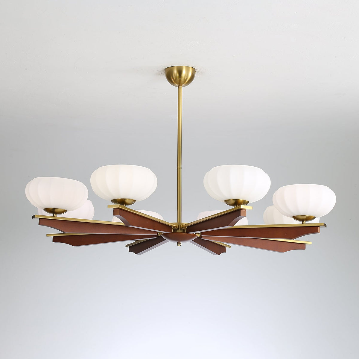Sernora Wood Chandelier-Moonnatur