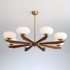Sernora Wood Chandelier-Moonnatur