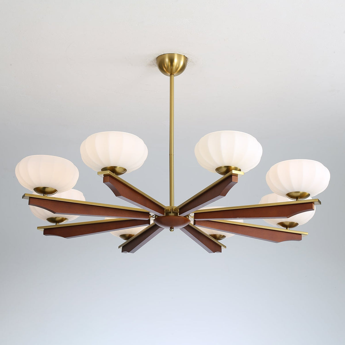 Sernora Wood Chandelier-Moonnatur