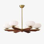 Sernora Wood Chandelier-Moonnatur