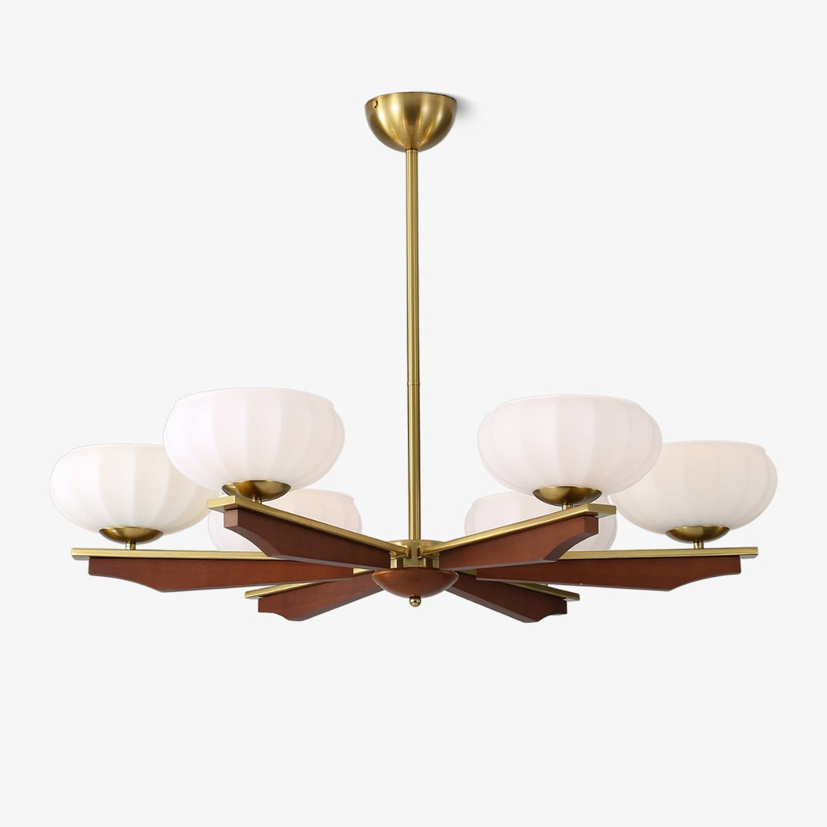 Sernora Wood Chandelier-Moonnatur