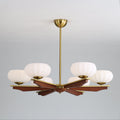 Sernora Wood Chandelier-Moonnatur