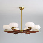 Sernora Wood Chandelier-Moonnatur