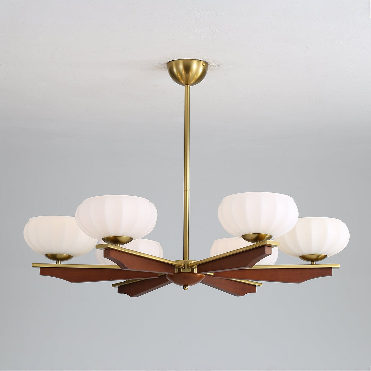 Sernora Wood Chandelier-Moonnatur