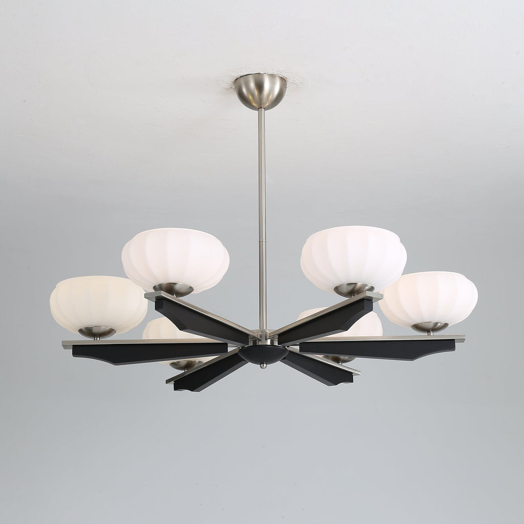 Sernora Wood Chandelier-Moonnatur