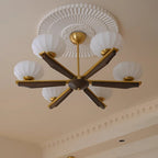 Sernora Wood Chandelier-Moonnatur