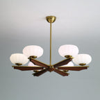 Sernora Wood Chandelier-Moonnatur
