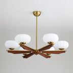 Sernora Wood Chandelier-Moonnatur