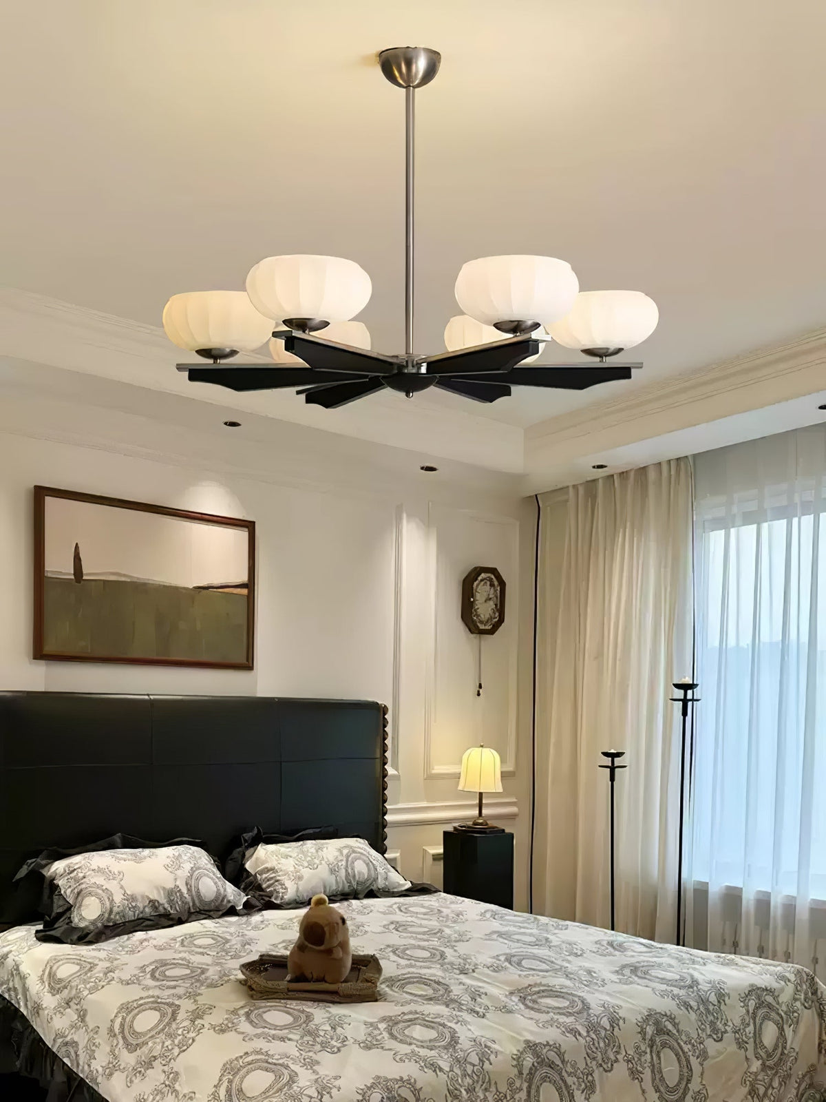 Sernora Wood Chandelier-Moonnatur